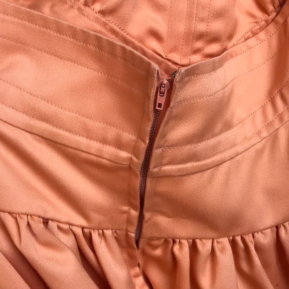 Vintage 60s/70s Orange Rockabilly Halter Dress - Picture 7 of 7